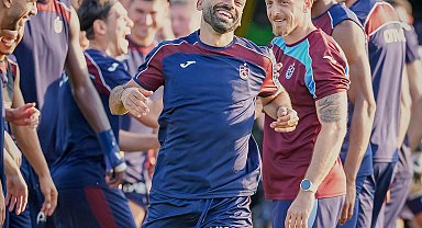 Salah, Trabzonspor'la ilk antrenmanına çıktı
