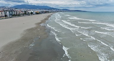 Samsun'da 'denize girmeyin' uyarısı