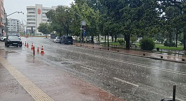 Samsun'da kuvvet yağış etkili oldu