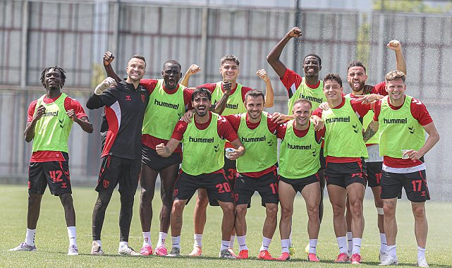 Samsunspor, Göztepe maçı hazırlıklarını sürdürdü