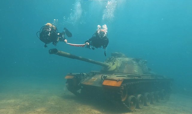 Saros Körfezi, denize bırakılan yapay resiflerle dalış turizminin merkezi haline geldi