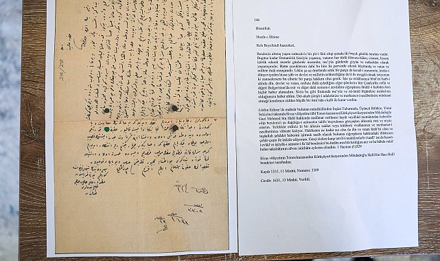 Savaş dönemine ait 113 yıllık 'emanet mektuplar' sahiplerine teslim edildi