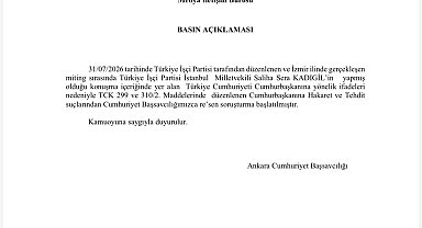 Sera Kadıgil hakkında Cumhurbaşkanına hakaretten soruşturma başlatıldı