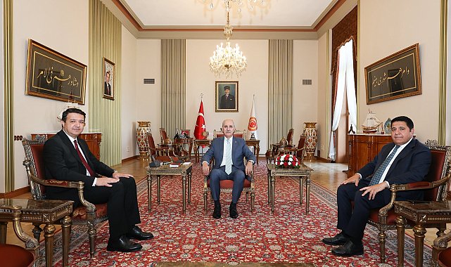 TBMM Başkanı Kurtulmuş, Saadet Partisi Genel Başkanı Arıkan'ı kabul etti