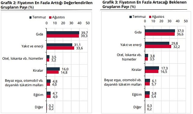 TCMB, hanehalkı beklentilerini açıkladı