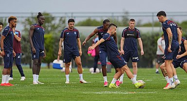 Trabzonspor, Ferencvaros maçı hazırlıklarına başladı
