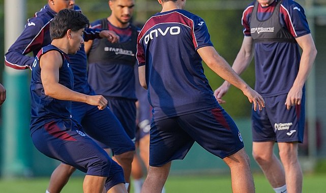 Trabzonspor, Kasımpaşa hazırlıklarını sürdürdü