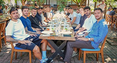 Trabzonspor yeni sezon öncesi kahvaltıda buluştu