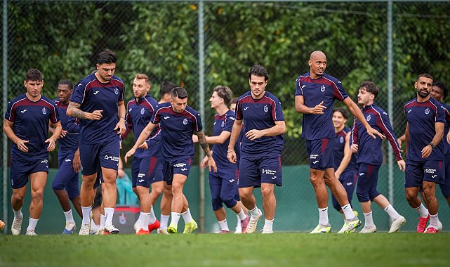 Trabzonspor'da Ferencvaros maçı hazırlıkları sürüyor
