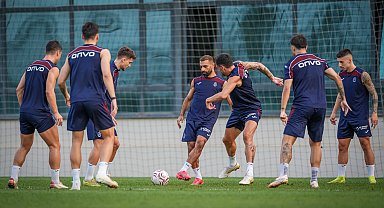 Trabzonspor'da Kasımpaşa mesaisi başladı