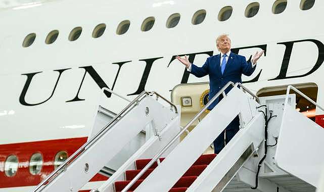 Trump’tan ‘Türkiye’de uçak değiştirdim’ açıklaması