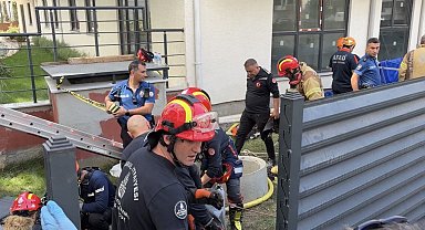 Tuzla'da foseptik çukuruna giren işçi hayatını kaybetti