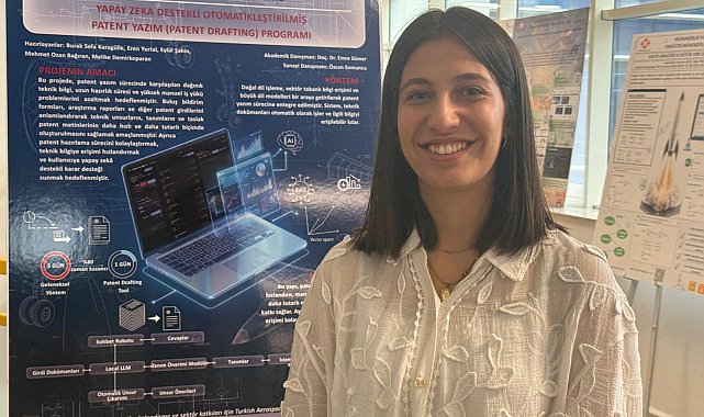 Üniversite öğrencileri, yapay zeka destekli patent yazım programı geliştirdi