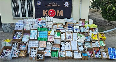Uşak'ta 5 bin 958 kutu tarihi geçmiş hayvansal ilaç ele geçirildi