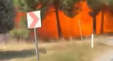 Yalova'da F16'nın kaza kırıma uğradığı anlara ilişkin yeni görüntüler ortaya çıktı