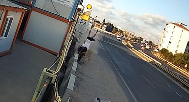 Yeni aldığı motosikletle kaza yapan Utku öldü; o anlar kamerada