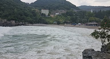 Zonguldak'ta denize girmek yasaklandı