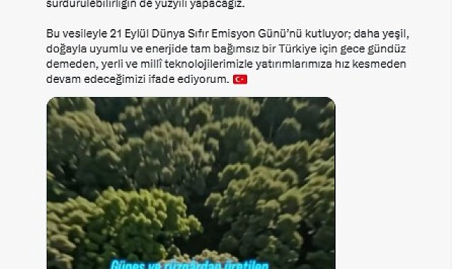 10 yılda güneş ve rüzgardan 442,2 teravatsaat elektrik üretildi