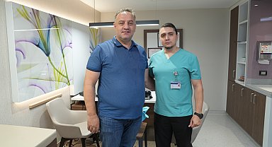 15 yıldır kolunda taşıdığı kitleden ablasyonla kurtuldu