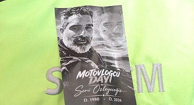 'Motovlogcu Dayı' olarak tanınan Cumhur Kahriman son yolculuğuna uğurlandı
