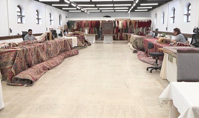 500 yıllık saray seccadeleri sergilenmeye hazırlanıyor