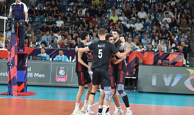 A Milli Erkek Voleybol Takımı, Almanya'ya 3-1 mağlup oldu