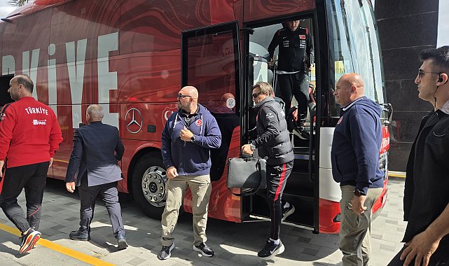 A Milli Futbol Takımı, Bursa'ya geldi