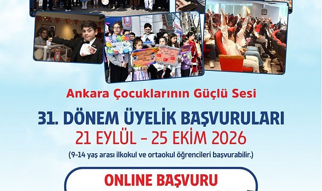 ABB Çocuk Meclisi'nde üyelik başvuruları başladı