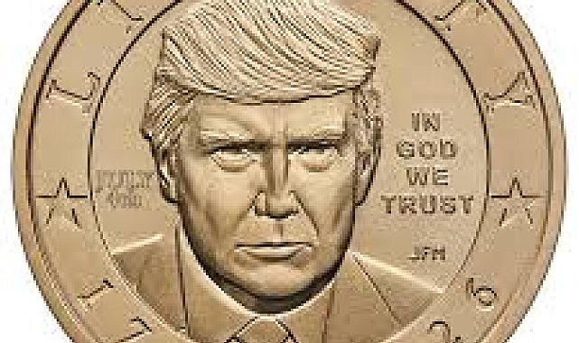 ABD'de Trump portreli 1 dolarlık madeni para basıldı