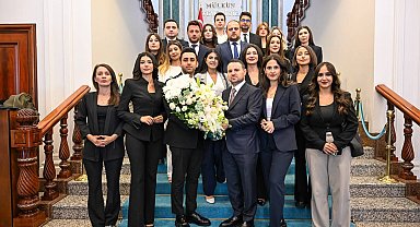Adalet Bakanı Gürlek İstanbul adliye muhabirlerinin soruların yanıtladı