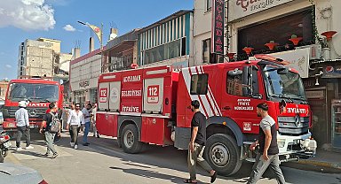 Adıyaman'da pastanede çıkan yangın söndürüldü