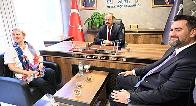 Ağıralioğlu, Kırıkkale'de esnaf ve partililerle bir araya geldi