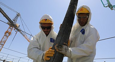 Akkuyu NGS'nin 4'üncü Güç Ünitesi'nde beton dökme çalışmaları tamamlandı