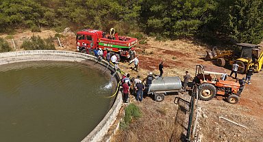 Aksu yangını 2'nci gününde; 2 bini aşkın hane elektriksiz kaldı
