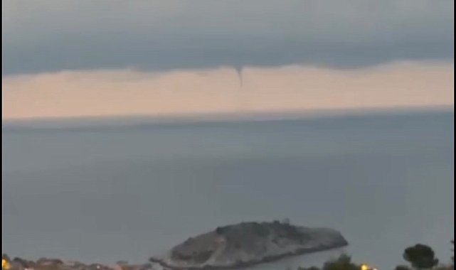Amasra'da hortum görüldü