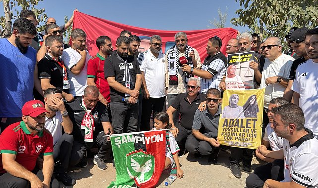 Amed Sportif Faaliyetler ve Beşiktaş taraftarlarından Rojin Kabaiş'in mezarına ziyaret
