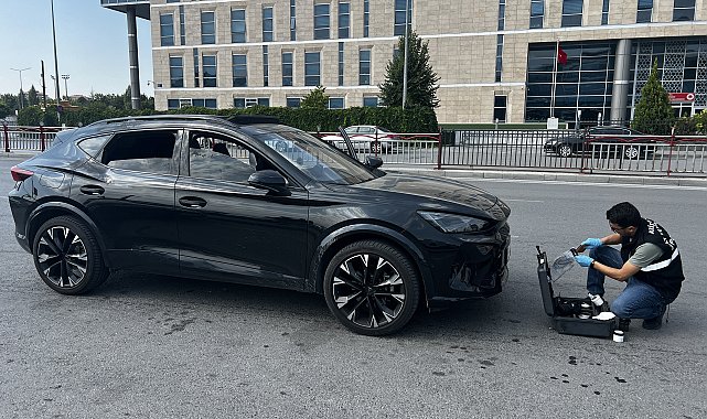Anahtarı üzerinde unutulan otomobili çalan 4 çocuk yakalandı