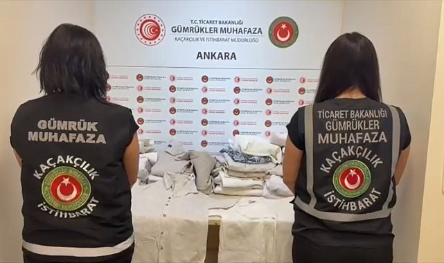 Ankara'da 31 kilo 620 gram metamfetamin ele geçirildi