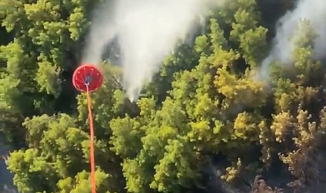 Antalya'da orman yangını
