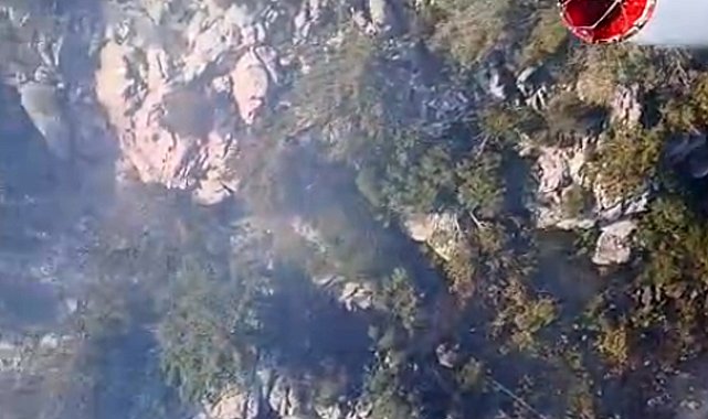 Antalya'da orman yangını