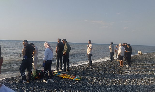 Artvin'de İran uyruklu çay işçisi denizde boğuldu