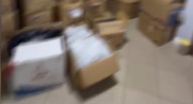 Ataşehir'de kaçak ilaç depolanan iş yerine operasyon: 3 gözaltı