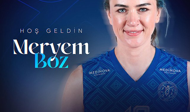 Aydın voleybolda Meryem Boz'la anlaştı