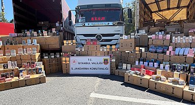 Bağcılar'da sahte parfüm imalathanesine operasyon: 200 milyon liralık ürün ele geçirildi