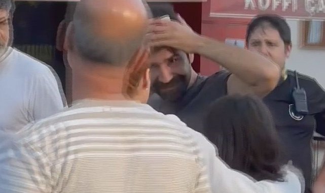 Bahçelievler'de balkondan düşen parçalar yayanın başına isabet etti
