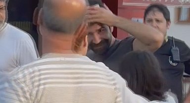 Bahçelievler'de balkondan düşen parçalar yayanın başına isabet etti