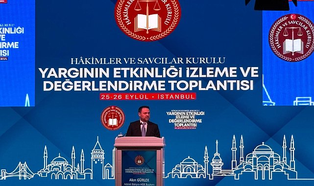 Bakan Akın Gürlek: Türkiye, adalet alanında yoğun ve çok yönlü bir gündemden geçiyor