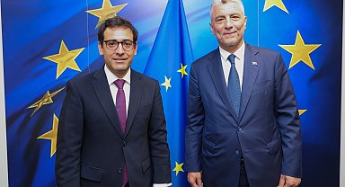 Bakan Bolat, Avrupa Komisyonu İcracı Başkan Yardımcısı Sejourne ile görüştü