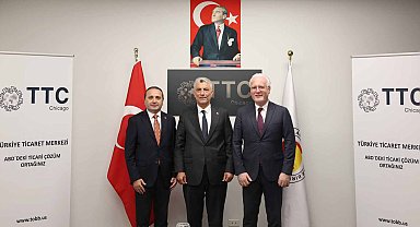 Bakan Bolat'tan Chicago'daki Türk Ticaret Merkezi'ne ziyaret: ABD ile ticaret hedefimiz 50 milyar dolar