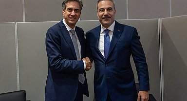 Bakan Fidan, Birleşik Krallık Dışişleri Bakanı Miliband ile görüştü